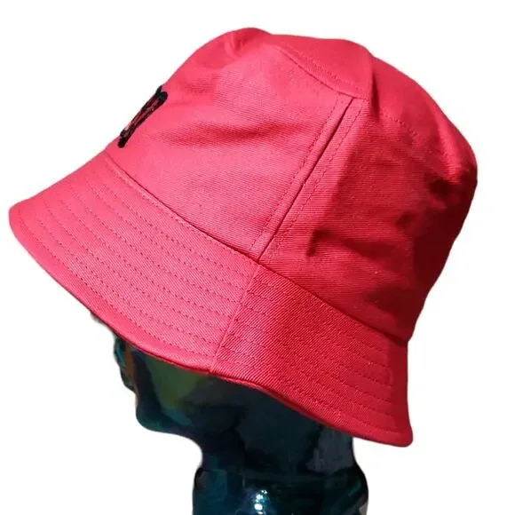 OMG it's a Red Bucket Hat!-One Size - Picture 3 of 4